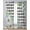 White Green Black, variant on Spring Floral Sheer Curtains 63 Inch Length 2 Panels Set for Living Room/Bedroom, Daisy Eucalyptus Leaves Watercolor Rustic Kitchen Curtains Grommet Semi-Sheer Curtains Window Treatments 42"x63"x2