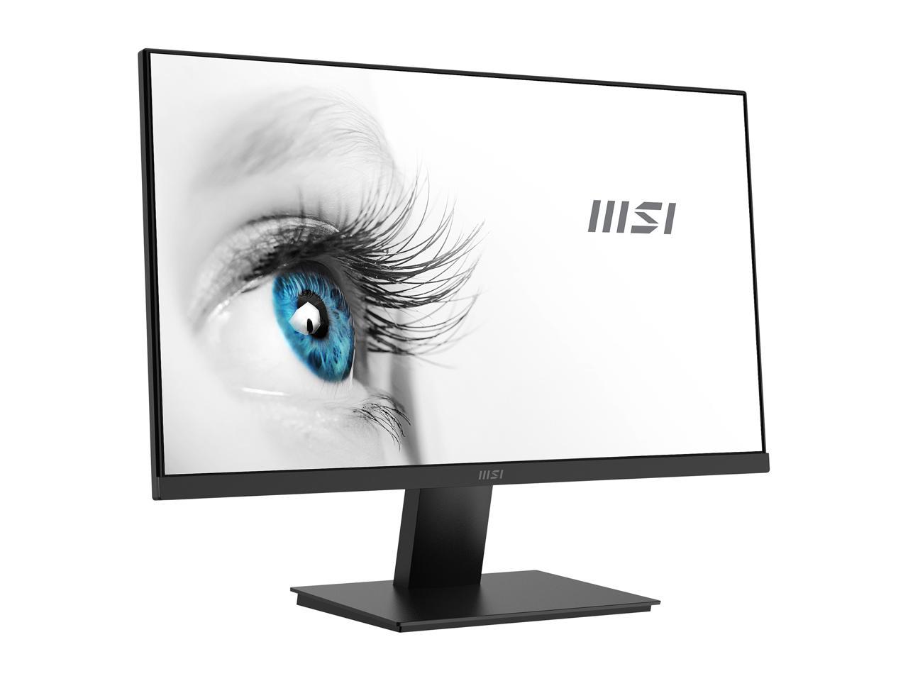 MSI Pro 24 inch Full HD LCD Monitor - 16:9 - MP241X - Black (New) - image 4 of 5