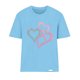 thumbnail image 4 of Xuyuer Women Blessed Beyond Measure Funny Cute T Shirts for Women Cute Sleeved Tops, Summer T-Shirt for Leisure Outdoor Casual Wear Simple Heart Graphic Shirts Vacation Thankful Tee, 4 of 4