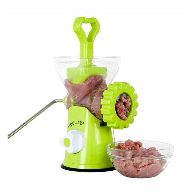 Picadora de carne Manual, Base de succión con manivela para cocina casera, moler carne, salchichas, galletas y verduras