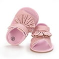 thumbnail image 4 of Baby Toddler Infant Girls EVA Soft Open Toe Summer Sandals Flower Princess Flat Shoes, 4 of 6
