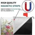 thumbnail image 4 of Spring Welcome Mailbox Covers Magnetic Colorful Flowers Butterfly Mailbox Cover Standard Size 18 X 21 Inch Summer Floral Holiday Mailbox Wrap Post Letter Box Cover Decorative for Home Outdoor Garden, 4 of 6