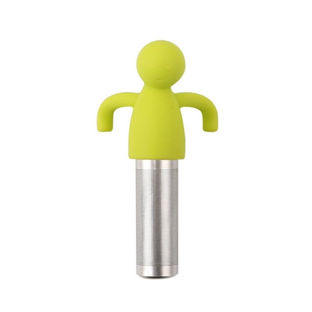EGNMCR Villain Tea Filter Silica Gel Tea Separator Tea Maker Office Tea Maker Creative And Novel Tea Filter Brewing device