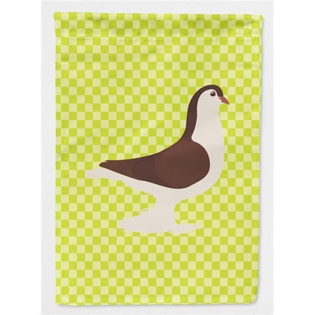 Caroline s Treasures BB7769GF Large Pigeon Green Flag Garden Size Small multicolor