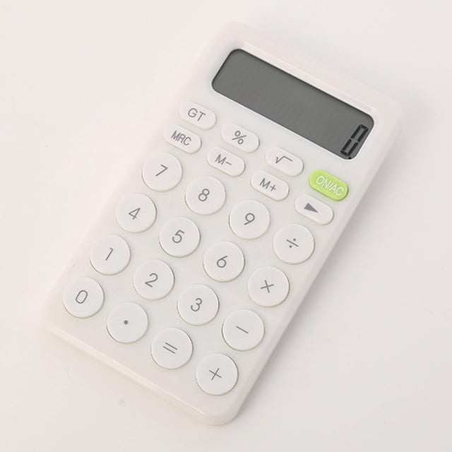 Calcudora científica Papelería Calcudora multicolor portátil simple linda para estudiantes de de jardín de Soledad minicalculadora