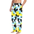 thumbnail image 3 of Men's Pajama Bottoms Cow Pattern Men's Cotton Pajama Pants Men's Loose Printed Pajama Pants Casual Pants with Pockets, 3 of 6