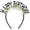 Black, variant on Birthday Crown, Happy Birthday Tiara Decorations - Gold