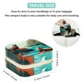 thumbnail image 5 of Sea Lion Travel Portable Square Jewelry Stand with Box, Display, and Bracelet Holder - Ideal for Rings, Earrings, Necklaces, and More - Suitable for Girls and Women, 5 of 6