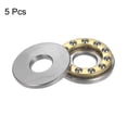 thumbnail image 3 of Uxcell F8-22M Miniature Thrust Ball Bearings 8x22x7mm Chrome Steel with Washers 5 Pack, 3 of 5
