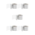 thumbnail image 3 of sweethay Parche de red de pantalla de ventana anti-insectos para el hogar, fibra de vidrio resistente al agua, malla adhesiva fuerte, pantallas de cinta Blanco 5piezas sweethay CBP257090, 3 of 5