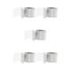 thumbnail image 1 of Parche de red de pantalla de ventana anti-insectos Speravity Fibra de vidrio resistente al agua malla adhesiva fuerte Blanco 5piezas, 1 of 5