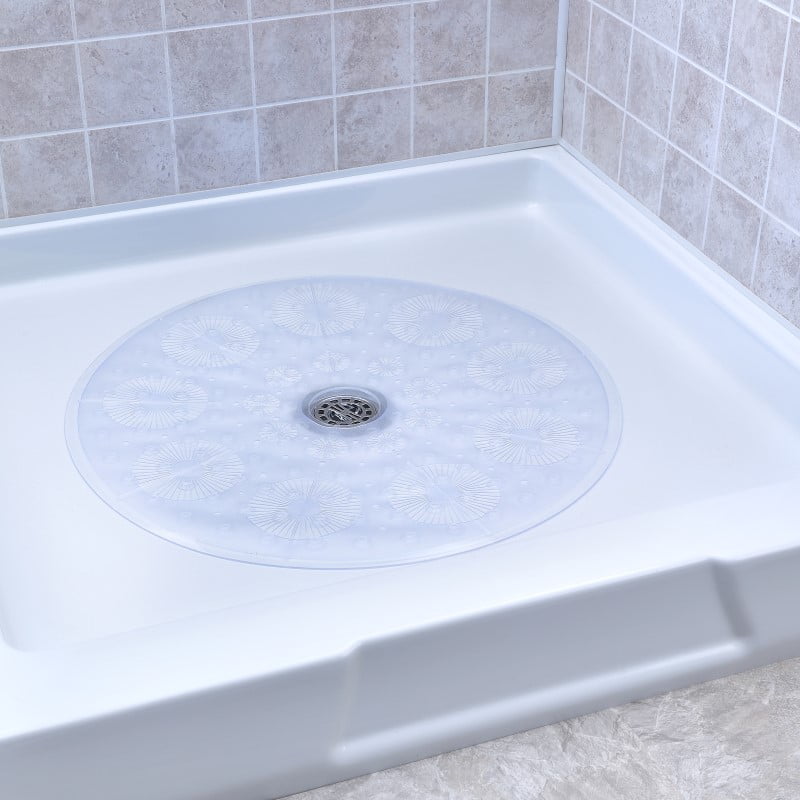 SlipX Solutions 23" Round Shower Stall Mat