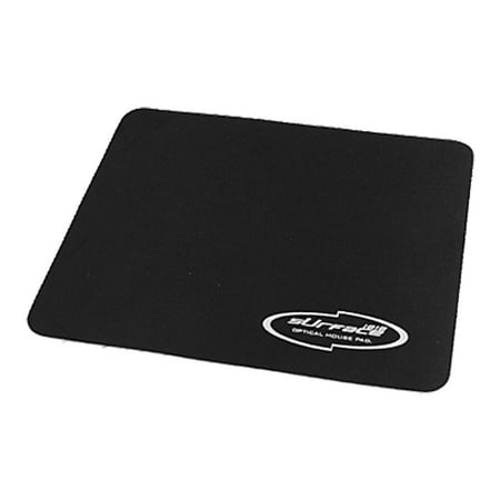 Computer Notebook Rectangle Optical Mouse Pad Mat Black