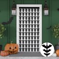 thumbnail image 5 of Murciélago de cortinas de Halloween, cortinas de puerta con flecos de aluminio, cortina de puerta con decoración de murciélagos para fiesta de Halloween, 5 of 5