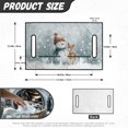 thumbnail image 7 of Yuyamidu Snowman Golf Cart Seat Covers for 2 Passenger, Reindeer Golf Cart Seat Towel Blanket with Storage Pockets, Christmas Golf Cart Accessories for Club Car, 7 of 7