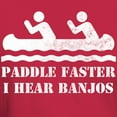 thumbnail image 3 of CafePress - Paddle Faster I Hear Banjos Dark T Shirt - Men's Classic Graphic Cotton T-Shirt, 3 of 4