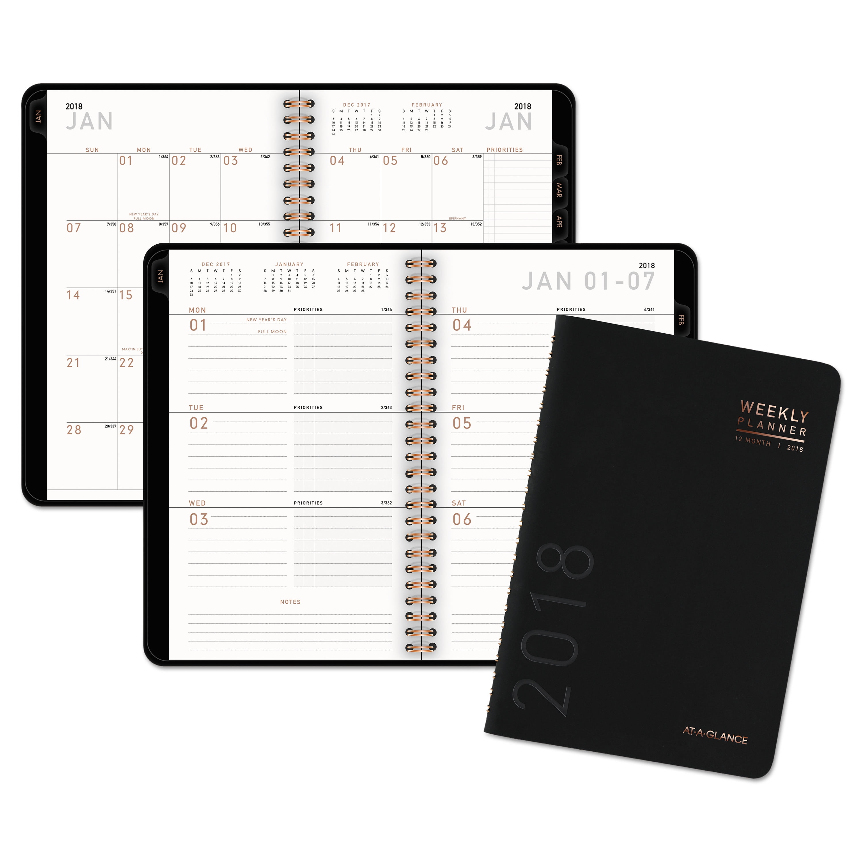 at a glance monthly planner