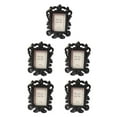 thumbnail image 3 of Maytalsory Decorative Flower Photo Frame Wedding Home Decor Desktop Picture Frame good quality Black 5Set, 3 of 6
