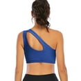 thumbnail image 6 of LELINTA Sexy Cute One Shoulder Sports Bra for Women Medium Support Workout Yoga Bra, 6 of 6