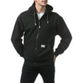 thumbnail image 3 of Pro Club Mens Heavyweight Full Zip Fleece Hoodie, 3 of 6
