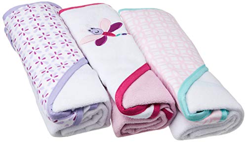 Luvable Friends Cotton Terry Hooded Towels, 3-Pack photo 4