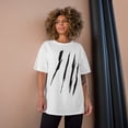 thumbnail image 4 of Effete Feline Claw Marks Scratch Champion T-Shirt, 4 of 4