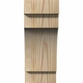 thumbnail image 2 of 4"W x 6"D x 10"H Mediterranean Rough Sawn Corbel, Douglas Fir, 2 of 9