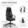 thumbnail image 4 of Vinsetto Ergonomic Office Chair Mesh Computer Chair w/ Adjustable Headrest, 4 of 10