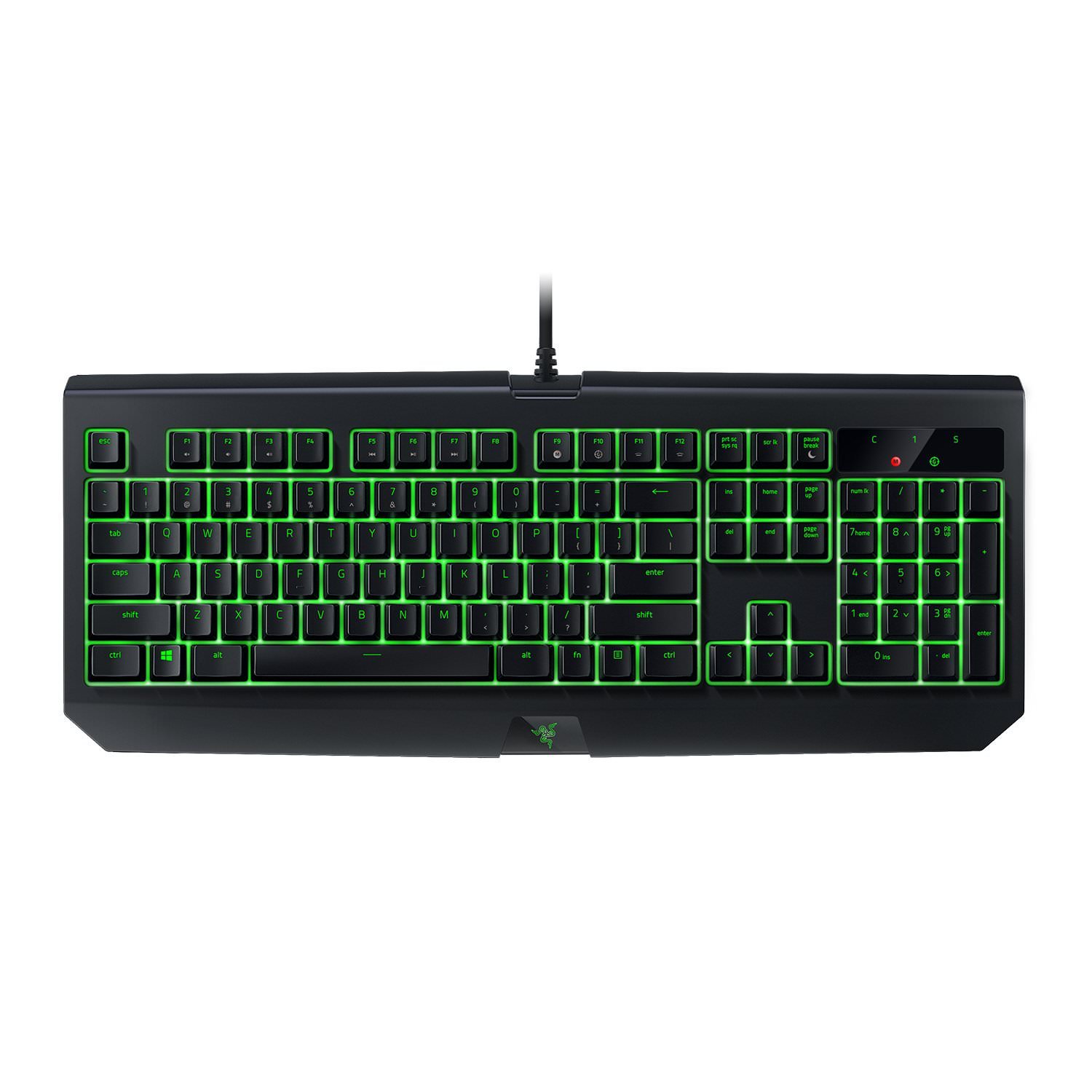 Razer BlackWidow Ultimate – Water and Dust Resistant Backlit Mechanical Gaming Keyboard with Razer Green Switches