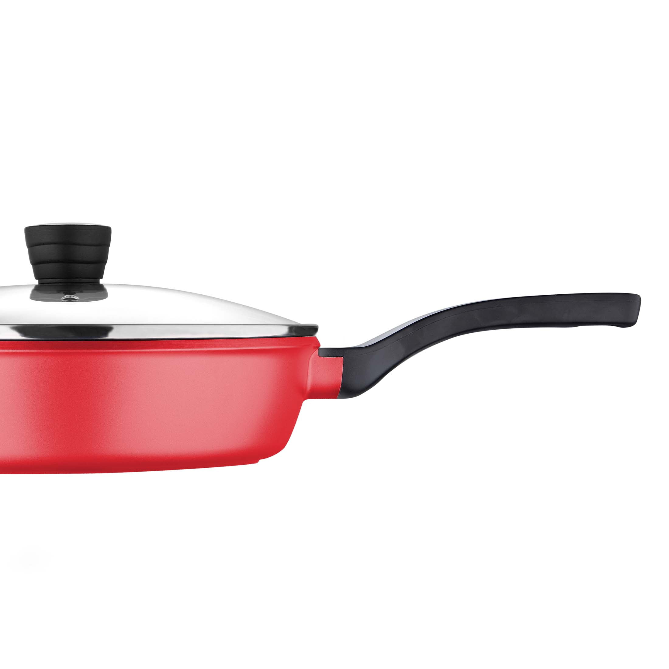 Bergner - Retro Cookware - Pots and Pans Set Nonstick - Induction Cookware  Suitable for all Stove Types - Dishwasher Safe - Covered Saute Pan - 11/4