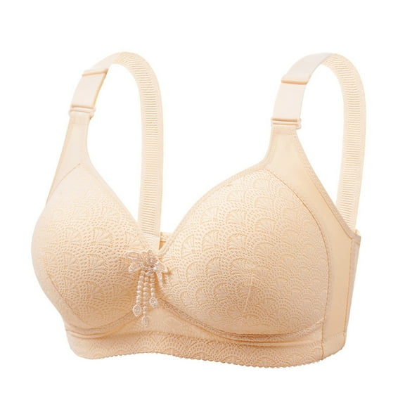 Adjustable Front Strap Push up Bra Women Bandeau Bra Padded Strapless T Shirt Bra Underwire Bras for Women Plus Size