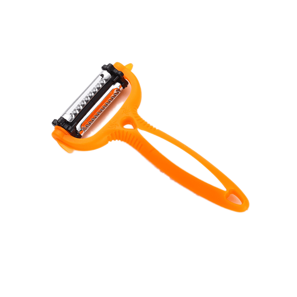 Douhoow 1 Piece Stainless Steel Rotary Potato Peeler Vegetable Fruit