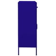 thumbnail image 3 of vidaXL Armoire de Rangement Bleu Marine 80x35x101,5 cm Acier, 3 of 5