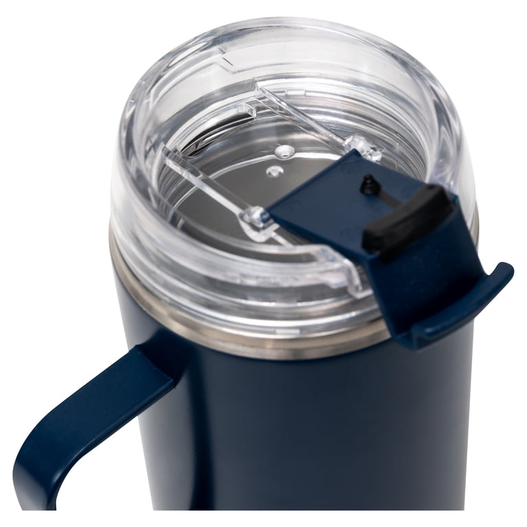 Igloo 20 Oz Stainless Steel Sport Sipper Bottle – Leakproof, Temp Control, Modern Blue