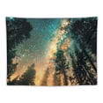 thumbnail image 5 of Shiartex  Large Galaxy Tapestry Wall Hanging Forest Starry Tapestry Tapestry Tree Tapestry Starry Night Sky Tapestry Nature Wall Tapestry Landscape Tapestry for Dorm Living Room Bedroom 40x60inch, 5 of 6