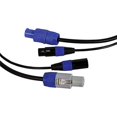 thumbnail image 1 of Blizzard 6ft PowerCon plus 3-Pin DMX Combo Cable - New, 1 of 1