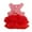 Red, variant on YUEHAO Dog Sweaters for Small Dogs Bubble Skirt Cowboy Dress Dog Dress Princess Dresses for Dog Pet Dog Clothes (Blue, L)