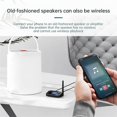 thumbnail image 4 of Bluetooth 5.0 Audio Receiver Transmitter Portable 3.5mm Aux Audio Cable Adapter With Screen Fiber Coaxial Tf Card Mp3 Player black, 4 of 4