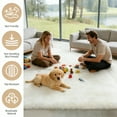 thumbnail image 3 of Area Rugs for Living Room Soft Area Rug Fluffy Rugs for Bedroom Machine Washable Area Rug Non Slip Carpet Rug for Living Room Playroom Kids Room Home Decor, 3 of 6