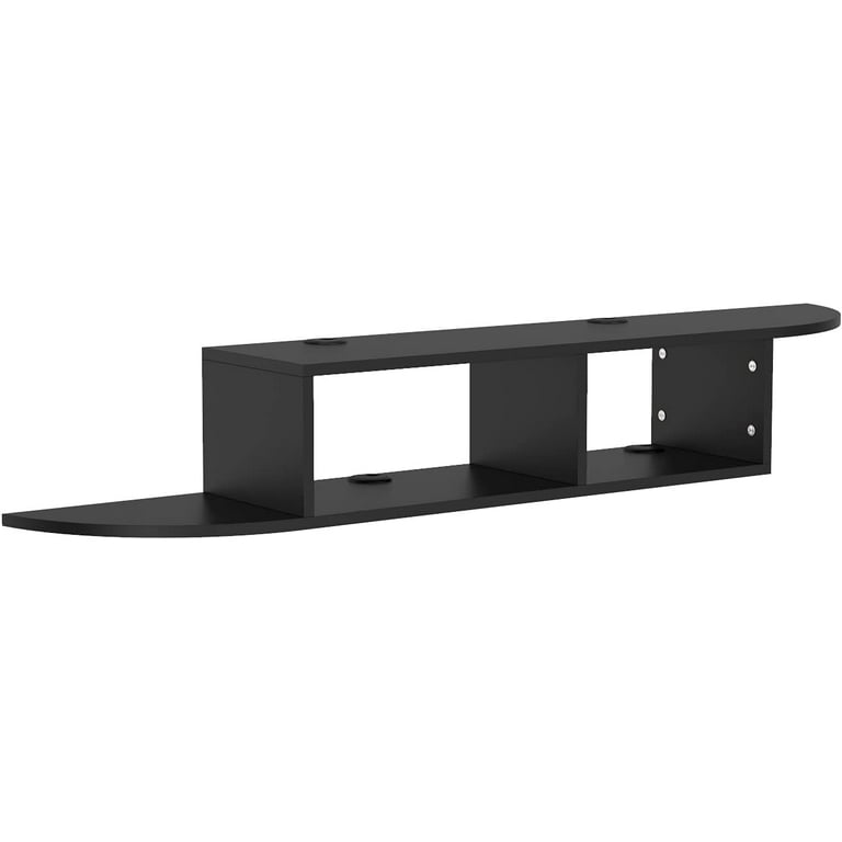 Shelf under tv for cable box deals