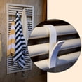 thumbnail image 2 of Juego de 8 ganchos para baño, toallero, toallero, ganchos para radiador, plástico, toallero calefactable, toallero flexible, para baño y cocina Excelente Rendimiento, 2 of 5