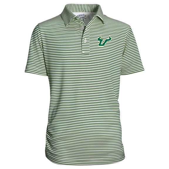 Youth Garb Green South Florida Bulls Carson Polo