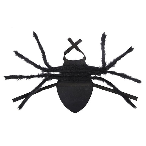 Disfraz de araña para gato o mascota, disfraz de perro, disfraz de Halloween para mascota, cinturón de araña decorativo