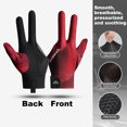 thumbnail image 3 of Baright Full-Finger Billiards Gloves Non-Slip Billiard Training Gloves Left/Right Hand Universal Billiard Sports Accessories, 3 of 9