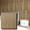 Walnut, variant on Art3d 3D Slat Design PVC Wall Panels, Black, 19.7x19.7in, 12 Pieces, Pack