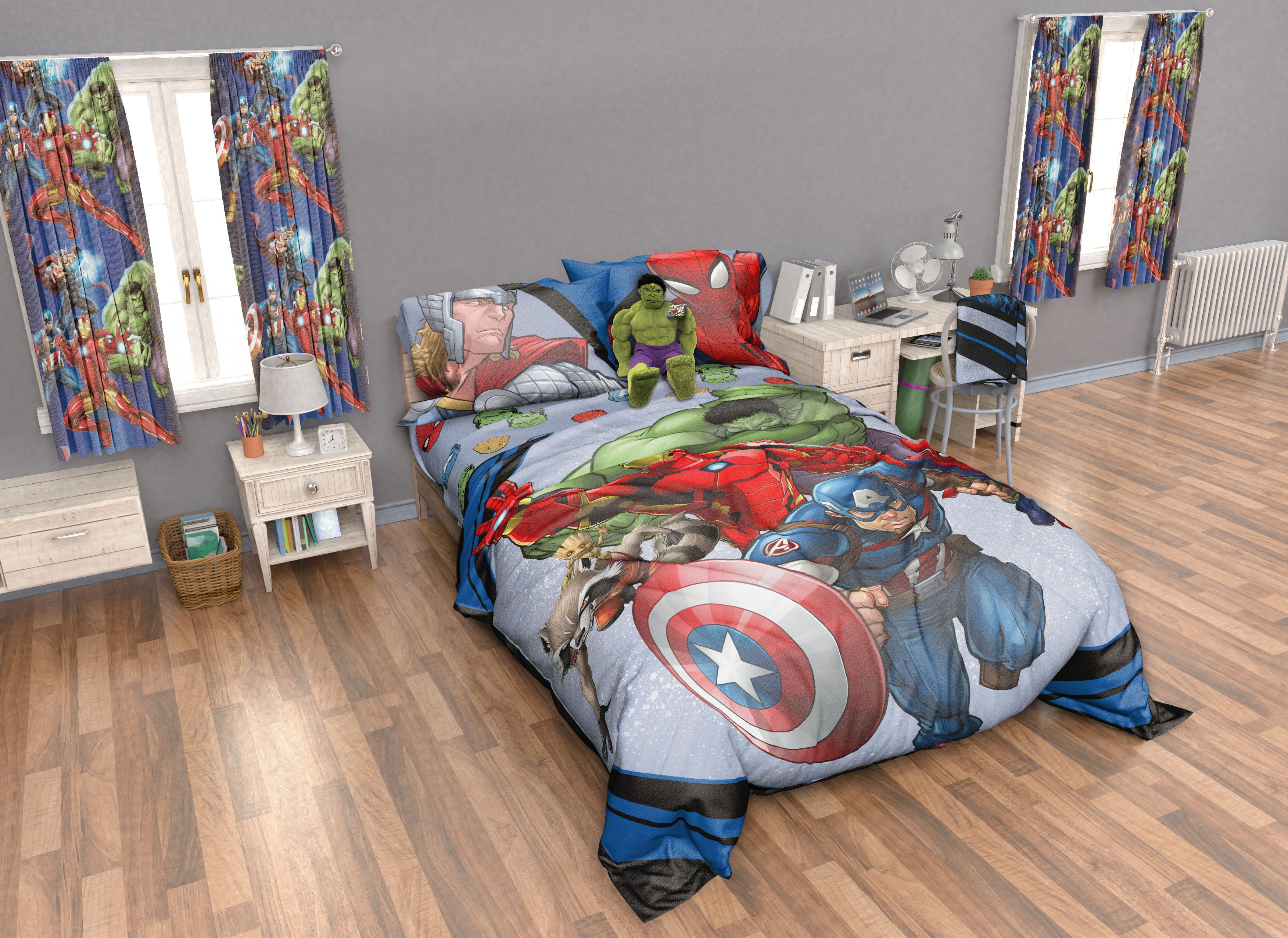 avengers kids bed