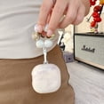 thumbnail image 5 of Earphones Cover for Galaxy Buds FE/2/2 Pro/Pro/Live Charger Case,Colourful Protective Earbuds Shell with Chain for Girls Women (White), 5 of 11