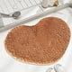 thumbnail image 1 of Felpudo en forma de corazón para baño y entrada: alfombra absorbente, antideslizante y lavable para San Valentín, boda o decoración del hogar, 1 of 6
