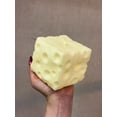 thumbnail image 3 of Jumbo Cheese Cube Stress Ball - Clay-Based & Shapeable Squeeze Ball for ASMR Sensory & Stress Relief, Adult Fidget Gadget, 3 of 11
