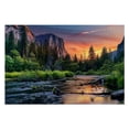 thumbnail image 2 of Awypu Sunset Landscape Wooden Jigsaw Puzzle Gift for Family Friends 1000 PCS, 2 of 4